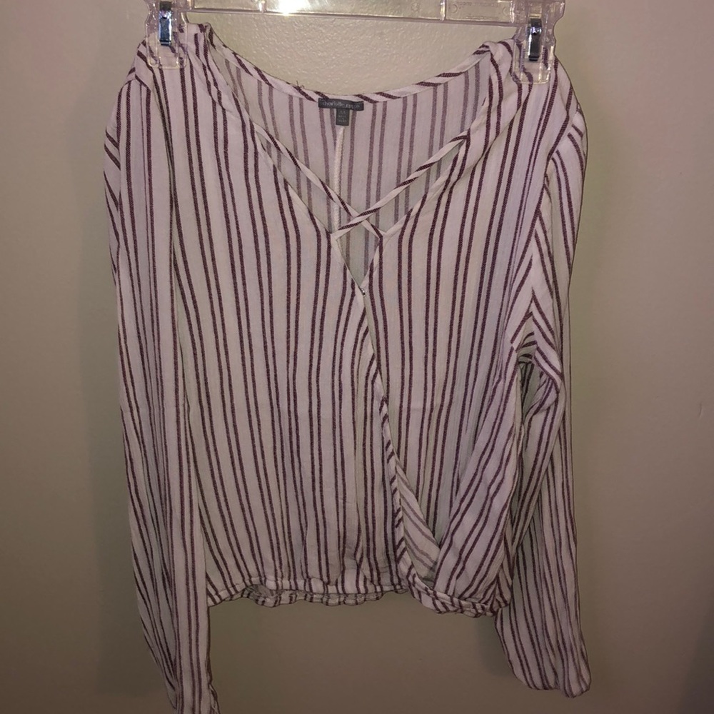 V neck shirt